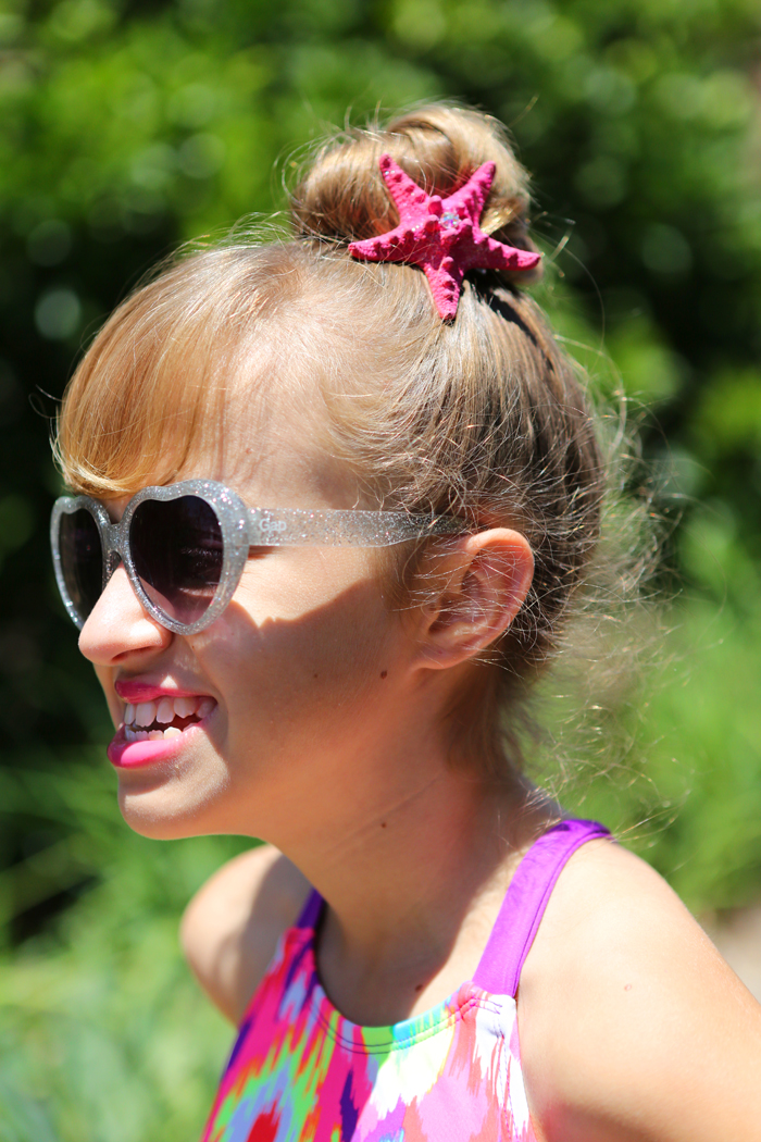 starfish hair accessories