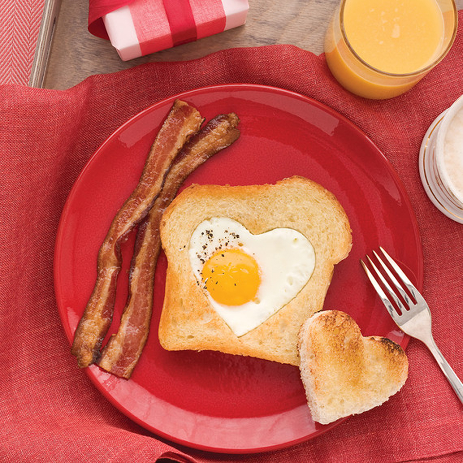 Martha Stewart Heart Breakfast